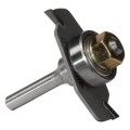 Carb-I-Tool TA 500-1.6MB1/2 - 1.6mm TCT 2 FLT 1/2 SHK Slotting Cutters & Assemblies w/ Ball Bearing Guide